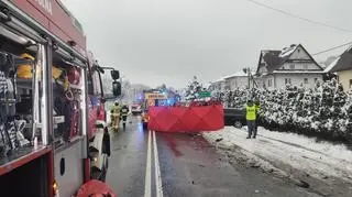 Śmiertelny wypadek w Mszanie Górnej