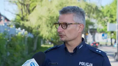 Policja o zatrzymaniu mężczyzny, który pobił pielęgniarkę w Pruszkowie (1.05.2025)