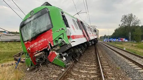 Wykolejenie pociągu w Buchwałowie (woj. podlaskie)