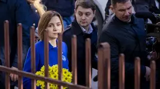 Prezydent Mołdawii Maia Sandu oddała głos w wyborach parlamentarnych 