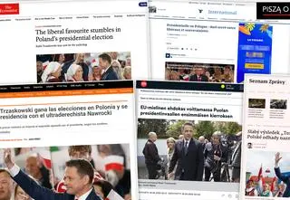 "Niespodzianka", "zdumienie", "zimny prysznic"
