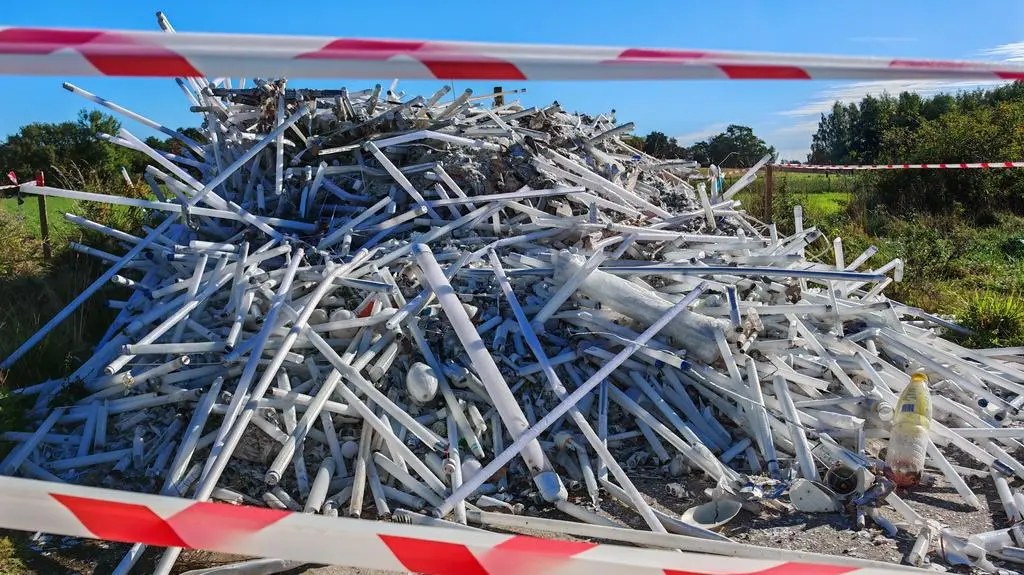 10 ton jarzeniówek pod Strykowem