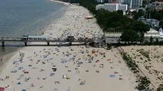 Plaża w Międzyzdrojach