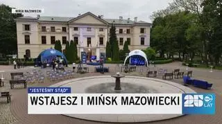 Urodzinowa trasa TVN24. Przystanek Mińsk Mazowiecki