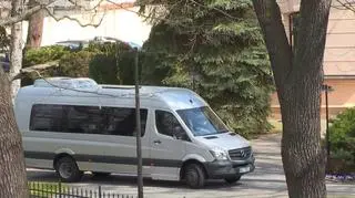 Sędziowie wjechali na teren Trybunału Konstytucyjnego