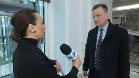 Błaszczak: było postępowanie przed sądem, w którym premier Morawiecki został uznany za niewinnego