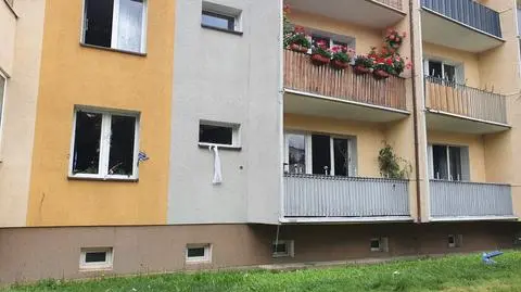 Wybuch gazu w bloku w Kamiennej Górze