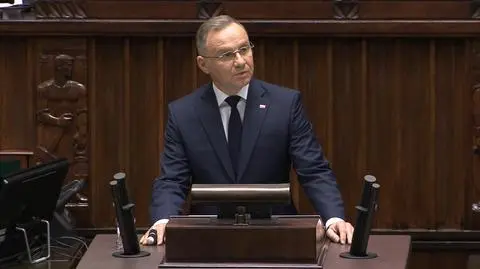 Duda: cieszę się, że obóz Donalda Tuska nareszcie dołączył do obrońców granicy 