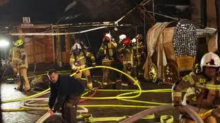 Pożar restauracji w Zakopanem