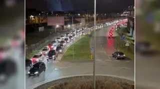 Drogowy paraliż w dwóch miejscach stolicy