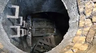 Odpady znajdowały się w kanale deszczowym 