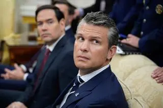 Szef Pentagonu Pete Hegseth