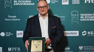 Michał Przedlacki laureatem nagrody PAP im. Ryszarda Kapuścińskiego