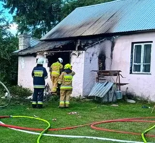 Tragiczny pożar, nie żyje mężczyzna