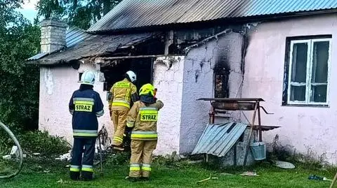 Tragiczny pożar, nie żyje mężczyzna