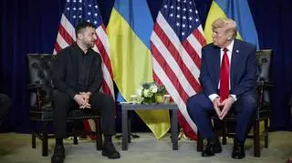 Donald Trump i Wołodymyr Zełenski