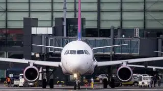 Airbus A321-231 na lotnisku im. Lecha Wałęsy w Gdańsku