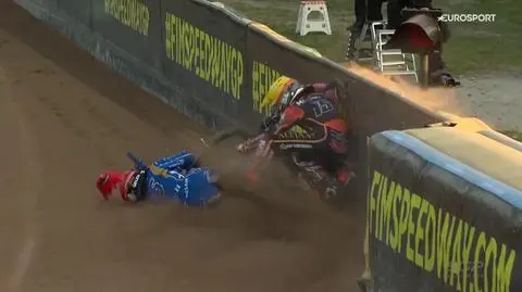 Groźny wypadek z udziałem Zmarzlika. Karetka na torze w Rydze