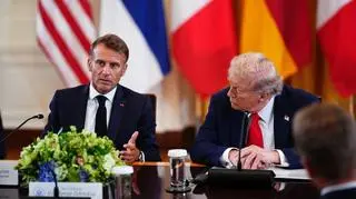 "Fantastyczna rozmowa" Macrona z Trumpem. Między innymi o Polsce