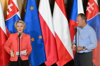 Ursula von der Leyen, Donald Tusk