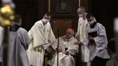 Kardynał Nycz zasłabł podczas mszy, jest w szpitalu. Najnowszy komunikat o stanie zdrowia hierarchy