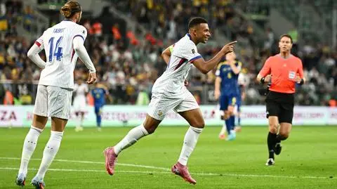 Błysk Mbappe we Wrocławiu. Znakomita połowa Włochów