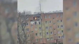 Wybuch gazu w Braniewie