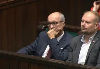 Czarzasty "bardzo zestresowany" 