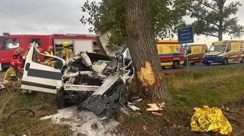 Poważny wypadek na trasie Jawor–Strzegom