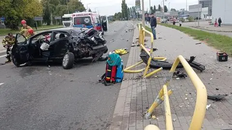Wypadek w Tczewie