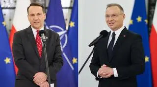 Duda o przemówieniu szefa MSZ. Sikorski odpowiada