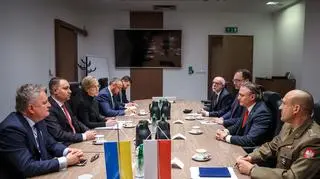 Seria spotkań z szefem kancelarii Zełenskiego. Szef BBN: przedstawiłem stanowisko prezydenta 
