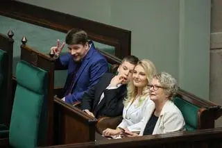 Rodzina Karola Nawrockiego w Sejmie