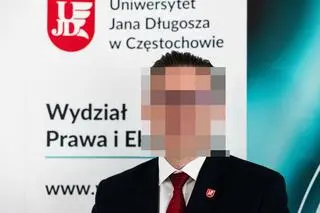 Janusz K., rektor Uniwersytetu Jana Długosza w Częstochowie