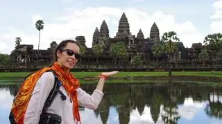 Katarzyna Mroczkowska była pod wrażeniem Angkor Wat w Kambodży