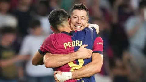 Barcelona zwycięska w hicie. Lewandowski znów bohaterem