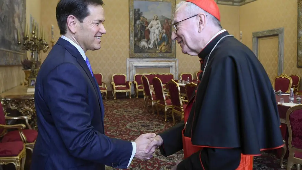 Marco Rubio, Pietro Parolin 