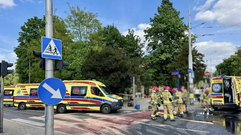 Wypadek we Wrocławiu