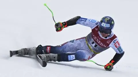 Skromna zaliczka Haugana. Jedyny Polak ratował się przed wypadnięciem z trasy