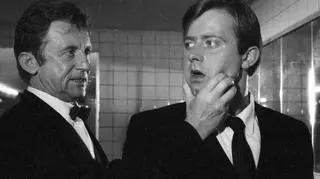 Edward Linde-Lubaszenko z synem Olafem