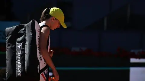 Świątek nie była sobą. Złość, a po chwili próba wyciszenia