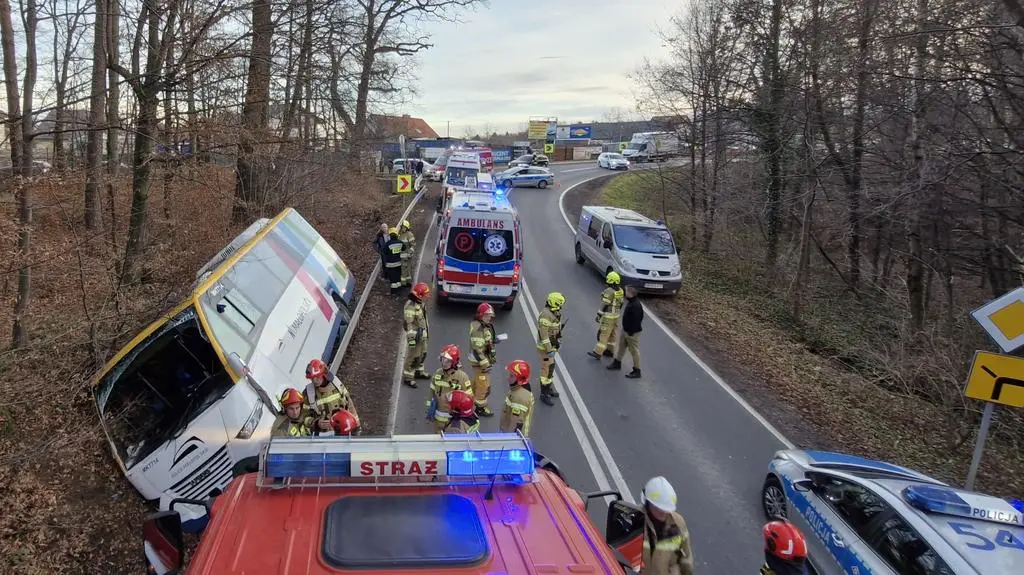 Wypadek w Kopalinach
