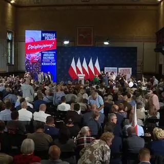 Kaczynski w Krakowie 