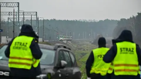 Incydent na torach kolejowych 