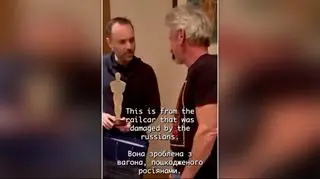 Sean Penn wzruszony. "Wiemy, że ominęły cię Oscary. Więc zrobiliśmy ci go"