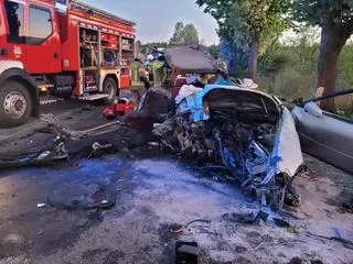 Tragiczny wypadek w Sączowie