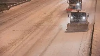Zaśnieżone drogi w Częstochowie