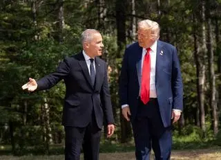 Mark Carney i Donald Trump