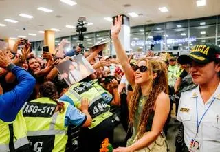 Shakira wylądowała i trafiła do szpitala