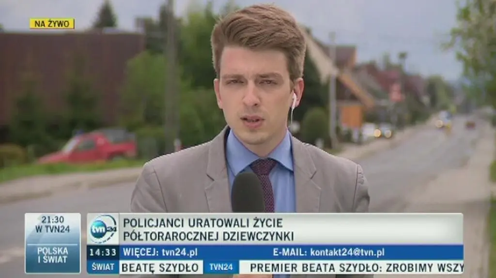 Policjanci uratowali 18-miesięczne dziecko